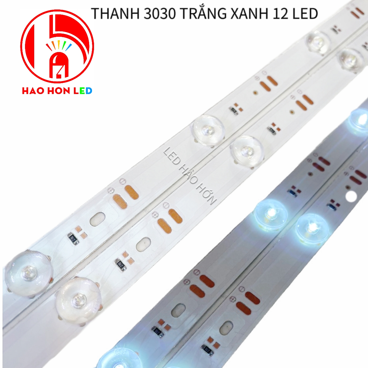 THANH 3030 TRẮNG XANH 12 LED