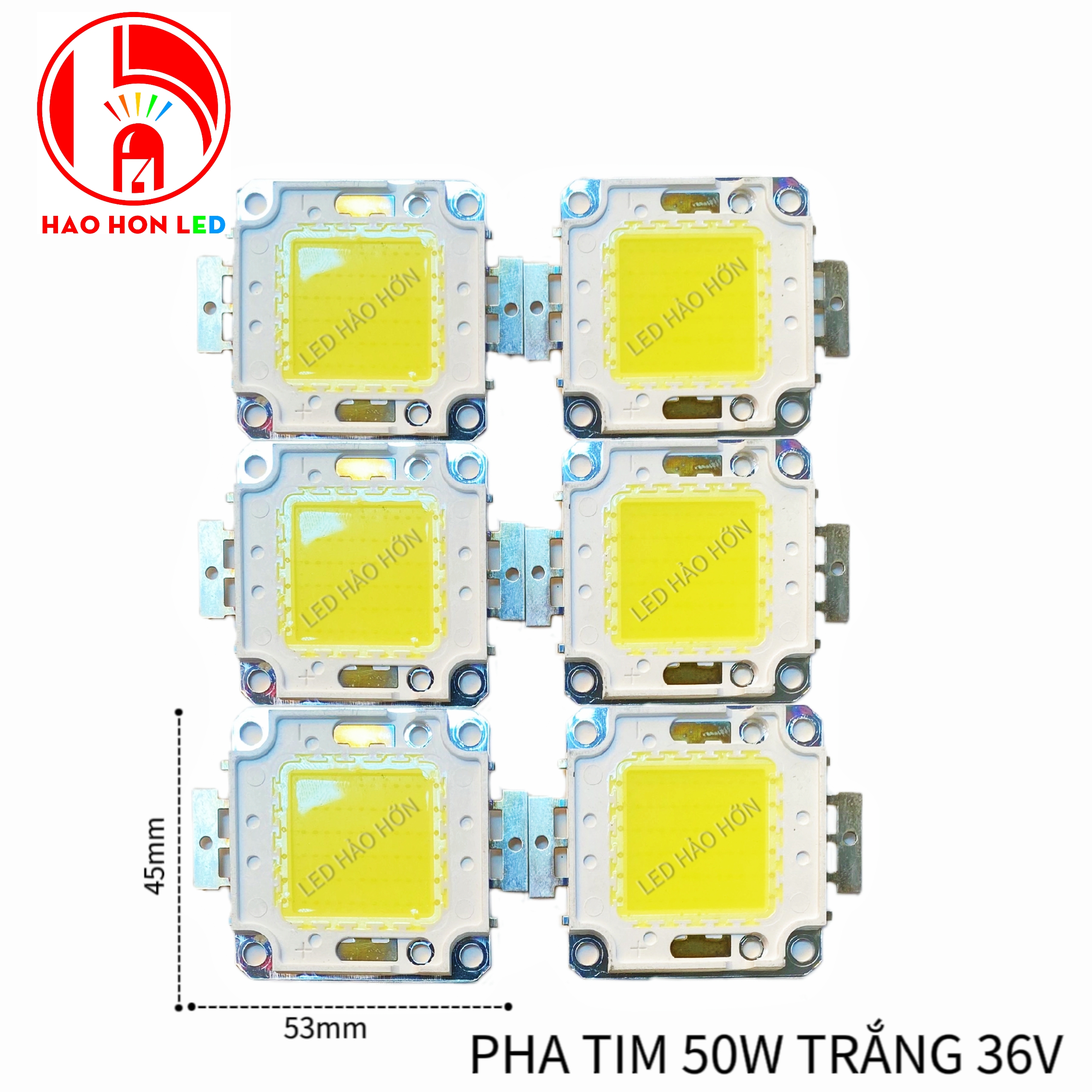 PHA TIM 50W TRẮNG 36V
